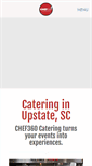 Mobile Screenshot of chef360catering.com